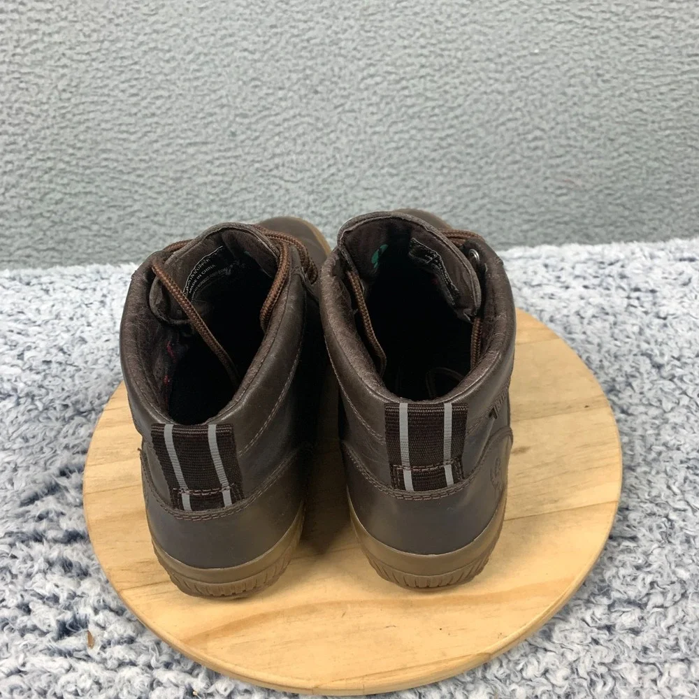 Chrome Industries Storm 415 Leather‎ Workboot Men's 9 Amber /Gum Waterproof $150